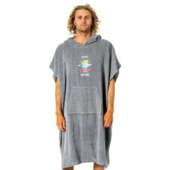 Rip Curl Icons Poncho Grau