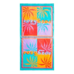 Roxy Fun And Ad Handtuch Blau Rot Orange