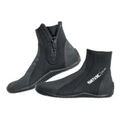 Seac Regular Neoprenschuhe 5 Mm Schwarz