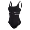 Speedo New Contour Eclipse Damen Badeanzug Schwarz/weiß