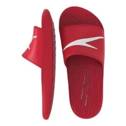 Speedo Slide Badesandalen Rot