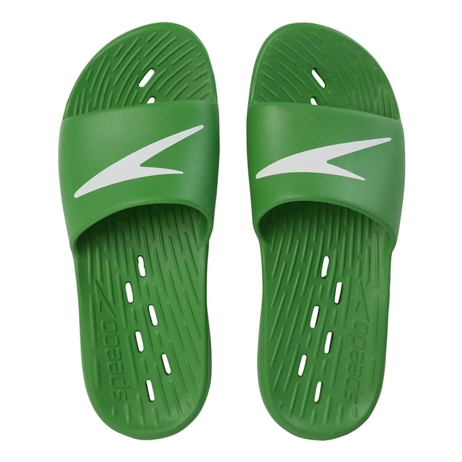 Speedo Slide Badesandalen Grün