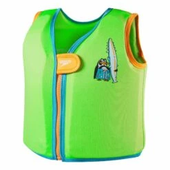 Speedo Learn To Swim Printed Character Kinder Schwimmweste Hellgrün/blau/gelb