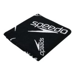 Speedo BoomStar Allover Handtuch Schwarz/weiß