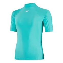 Speedo Rash Top Damen T-Shirt Türkisblau