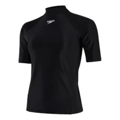 Speedo Swim Damen T-Shirt Schwarz/weiß