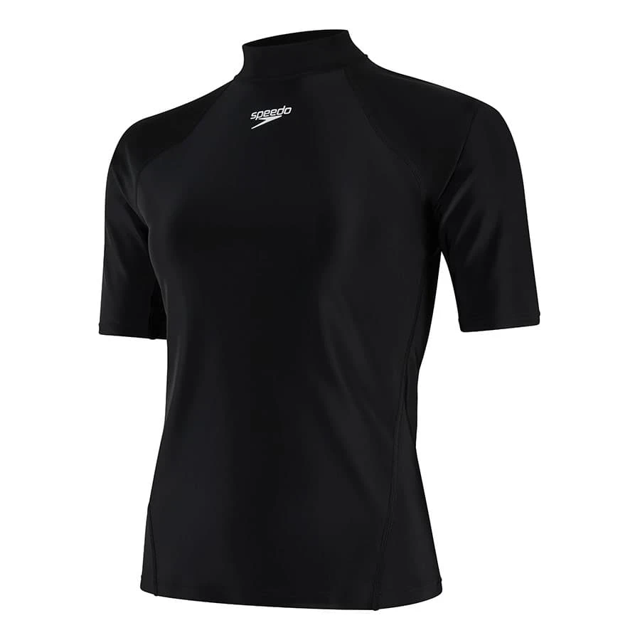 Speedo Swim Damen T-Shirt Schwarz/weiß