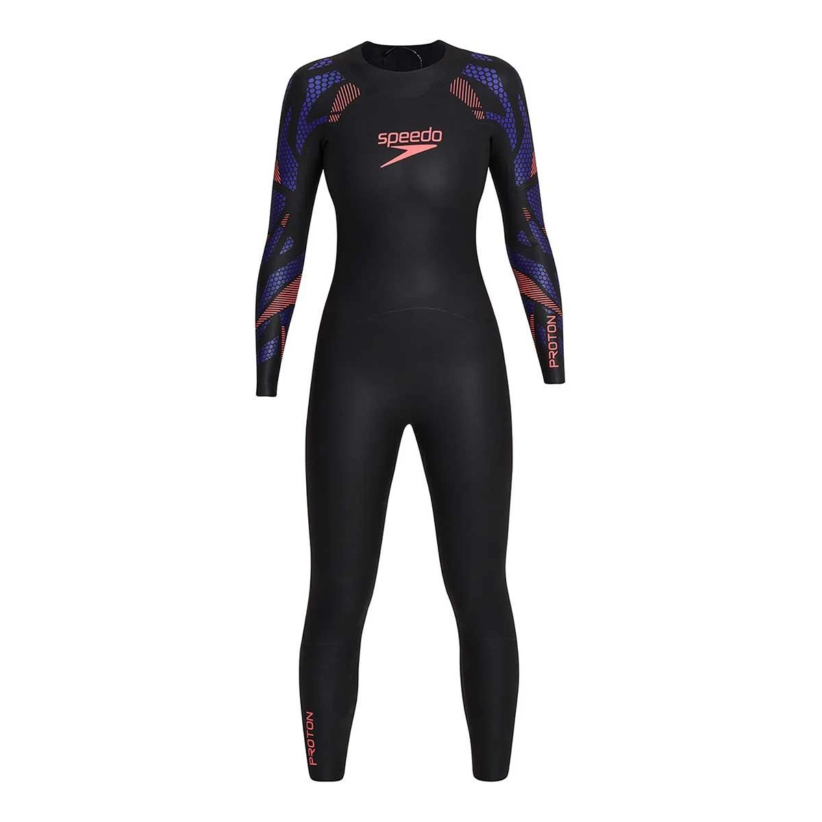 Speedo Proton Damen Neoprenanzug Schwarz/lila