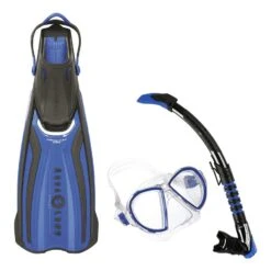 Aqua Lung Duetto Schnorchelset Blau