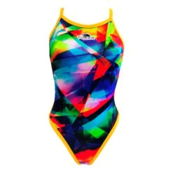 Badeanzug Turbo Diamond Revolution Mehrfarben Frau