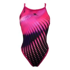 Badeanzug Turbo Pink Lights Rosa/lila Damen