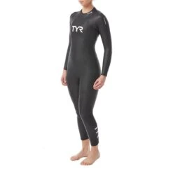 TYR Category 1 Damen Neoprenanzug Langarm Schwarz