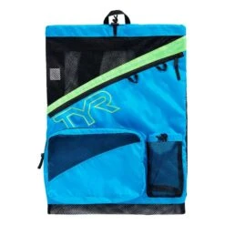 TYR Team Elite Mesh 40L Rucksack Blau/gelb