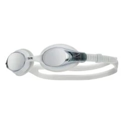 TYR Swimple Graue Schwimmbrille Mit Verspiegelten Kindersilberlinsen