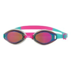Zoggs Endura Schwimmbrille Blau Mit Rosa Verspiegelten Gläsern