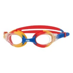 Zoggs Little Bondi Kinder Schwimmbrille Rot/orange/blau Mit Transparenten Gläsern