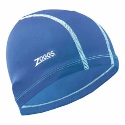 Zoggs Spandex Schwimmkappe Blau/weiß